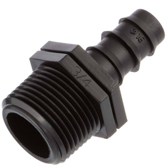 Перехідник Irritec 16х3/4" для систем поливу