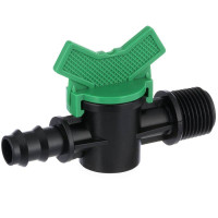 Кран Irritec 16x1/2" для крапельної трубки 16 мм
