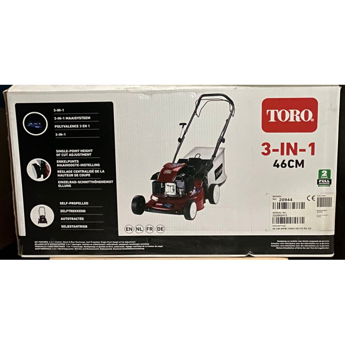 Газонокосарка Toro Recycler® S46O 46 cm